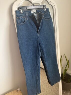 Abercrombie & Fitch The 90’s straight ultra high rise jeans